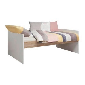 PAIDI, PAIDI - Kinderbett FIONN - eiche/weiss - Holz - 206cm/125.7cm, Paidi Bett 120/200 cm in weiss, eichefarben , Fionn -Top- , Holzwerkstoff , 120 cm , lackiert, melaminharzbeschichtet,Nachbildung , In verschiedenen Grössen erhältlich , 000345015702