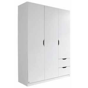 MID.YOU, MID.YOU Kombischrank in weiss , Freising 3-Trg , Holzwerkstoff , 4 Fächer , 2 Schubladen , 136x197x54 cm , bedruckt,Nachbildung , 000380050108, Rauch Möbel Drehtürenschrank in weiss , Freising 3-Trg , Holzwerkstoff , 4 Fächer , 2 Schubladen , 136x197x54 cm , bedruckt,Nachbildung , 000380050108