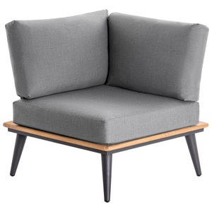 XXXLutz, XXXLutz Loungeeckteil , Serra , Anthrazit, Grau , Metall , 81x80x81 cm , pulverbeschichtet , wetterbeständig, erweiterbar , 001433003104, 