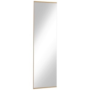 Voss, home24 Spiegel Vedo II, Novel WANDSPIEGEL 41/140/2 cm , Vedo , Eichefarben , Holz, Glas , Eiche,Eiche , furniert,massiv , 41x140x2 cm , lackiert,lackiert,glänzend,Echtholz,Echtholz , In verschiedenen Grössen erhältlich, senkrecht montierbar , 001529005416