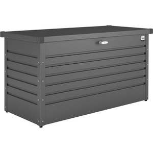 Biohort, Biohort Kissenbox , Freizeitbox 160 High , Dunkelgrau , Metall , 160x79x83 cm , pulverbeschichtet, verzinkt , regenabweisend , 001284000109, Biohort Freizeitbox 160 Dunkelgrau
