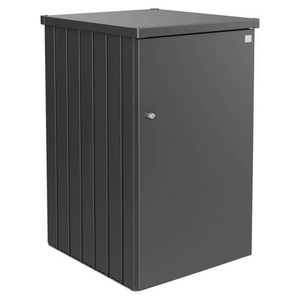 Biohort, Biohort Mülltonnenbox 80/129/88 cm , Mülltonnenbox 3.0 , Dunkelgrau , Metall , 80x129x88 cm , verzinkt , 001284006430, Mülltonnenbox Alex Var.3