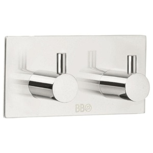 XXXLutz, XXXLutz Haken in edelstahlfarben , Bk1106 , Metall , 9x4.5x3 cm , poliert , 001311003402, XXXLutz Haken in edelstahlfarben , Bk1106 , Metall , 9x4.5x3 cm , verchromt , 001311003402