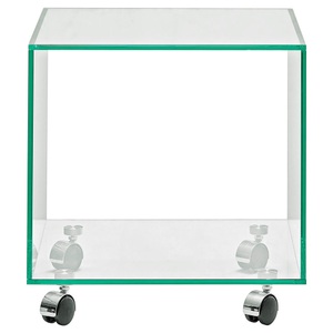 Xora, Xora Beistelltisch in glas , Meran , 40x40x40 cm , 002757013201