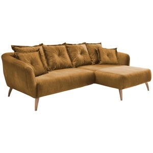 Livetastic, Livetastic Ecksofa in velours gelb , Baggio , Holz, Textil , Buche, Fichte, Kiefer,Buche , massiv , Uni , 277x162 cm , lasiert,Velours,teilmassiv,Echtholz , Rücken echt, Armteil links, Armteil rechts , 002310004655, Livetastic Ecksofa in velours gelb , Baggio , Holz, Textil , Buche, Fichte, Kiefer,Buche , massiv , Uni , 277x162 cm , lasiert,Velours,teilmassiv,Echtholz , Rücken echt, Armteil links, Armteil rechts , 002310004655