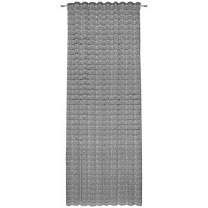 Novel, Novel Fertigvorhang transparent , Vorhang Fransen , Hellgrau , Textil , Uni , 140x255 cm , Webstoff , beliebig kürzbar, für Stange und Schiene geeignet , 003917050102, Novel Fertigvorhang halbtransparent , Fransen , Hellgrau , Textil , Uni , 140x255 cm , Webstoff , beliebig kürzbar, für Stange und Schiene geeignet , 003917050102