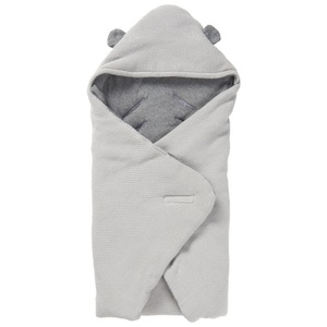 Avelia, Avelia EINSCHLAGDECKE 100/110 cm , Babyschalendecke , Grau , Textil , 100 cm , 003969004601