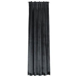JOOP!, Joop! Vorhangschal blickdicht , J-Show , Anthrazit , Textil , Uni , 130 cm , für Stange und Schiene geeignet , 003021091801, Joop! Vorhangschal blickdicht , J-Show , Anthrazit , Textil , Uni , 130 cm , für Stange und Schiene geeignet , 003021091801