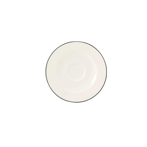 Seltmann Weiden, Seltmann Weiden Untertasse 16,5 cm , 25890 , Schwarz, weiss , Keramik , 003123021107, Seltmann Weiden Untertasse zoe fine diamond classic black 16,5 cm , 001.753003 , Schwarz, Weiss , Keramik , 003123021107