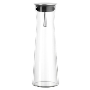 Novel, Novel Karaffe 1,1 l , 107 038 002 , Glas , klar , Ausgiesser, Deckel , 003280018701, Novel Karaffe 1,1 l , 107 038 002 , Glas , klar , Ausgiesser, Deckel , 003280018701