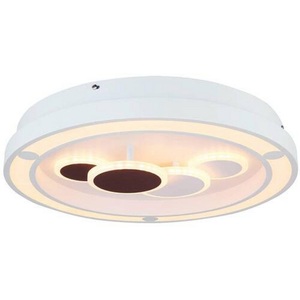mutoni light, Deckenleuchte, Globo LED-DECKENLEUCHTE 48/8.2 cm , 48405-50 Kolli , Weiss , Metall, Kunststoff , 8.2 cm , 004558277801