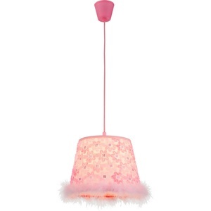 mutoni light, Hängeleuchte Tarso, Globo HÄNGELEUCHTE 30/120 cm , Tarso D: 30 CM Pink , Pink , Kunststoff , 120 cm , 004558293601