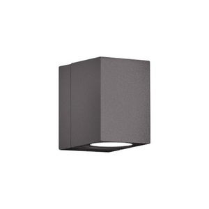 TRIO LEUCHTEN, TRIO Leuchten,LED Aussen-Wandleuchte»TIBER«, Trio Leuchten Led-aussenleuchte , 229160142 Tiber , Anthrazit , Metall , 7x10 cm , 3 Helligkeitsstufen, schwenkbar , 0041020201
