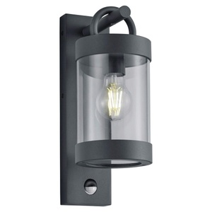 TRIO LEUCHTEN, Außenwandlampe Sambesi, Bewegungssensor, anthrazit, Außenwandlampe Sambesi, Bewegungssensor, anthrazit