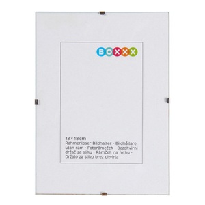 BOXXX, BOXXX - Wechselrahmen SIMI - Glas - transparent - 1/13/18 cm, Boxxx Cliprahmen in klar , 634461 , Glas , 13x1 cm , klar , 004342022902