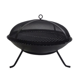 Ambia Garden, Ambia Garden Feuerschale , 6117 , Schwarz , Metall , 23 cm , lackiert , Grillfunktion, abnehmbare Standfüsse , 0057970005, Ambia Garden Feuerschale , 6117 , Schwarz , Metall , 23 cm , lackiert , Grillfunktion, abnehmbare Standfüsse , 0057970005