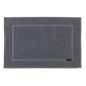 Joop! Badteppich in anthrazit, grau 50/70 cm , Joop! Pearl 095413 , Textil , 50x70 cm , Velours, Struktur , Für Fussbodenheizung geeignet , 005041013603