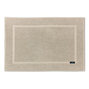 Joop! Badteppich in sandfarben, beige 50/70 cm , Joop! Pearl 095213 , Textil , 50x70 cm , Velours, Struktur , Für Fussbodenheizung geeignet , 005041013604