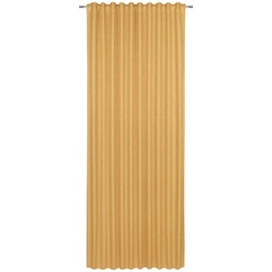 BOXXX, BOXXX - Fertigvorhang FREDDY - Polyester - gelb - 140/245 cm, Boxxx Fertigvorhang blickdicht , Freddy -Best- , Gelb , Textil , Uni , 140 cm , Webstoff , für Stange und Schiene geeignet, mit Kombiband , 006435000204
