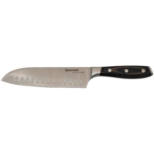 Homeware Profession., Homeware Profession. Santokumesser , Perfect Cooking , Holzwerkstoff , Pakkaholz , poliert,teilmassiv , rostfrei, ergonomischer Griff , 006593005104, Homeware Profession. Santokumesser , Perfect Cooking , Holzwerkstoff , Pakkaholz , poliert,teilmassiv , rostfrei, ergonomischer Griff , 006593005104