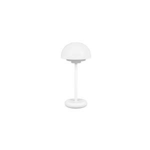 Reality Leuchten, LED-Tischlampe Elliot, IP44, Akku, Touchdim, weiß, XXXLutz Led-tischleuchte , R52306131 Elliot , Weiss , Kunststoff , 30 cm , 007694134101