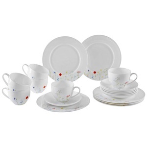 Novel, Novel Kaffeeservice 18-teilig , Wildflower - 18 Pcs Coffee Set , Multicolor , Keramik , Blume , 250 ml,250 ml , glänzend , hitzebeständig, verschiedene Motive/Dekore/Designs erhältlich , 0071360121, Novel Kaffeeservice wildflower 18-teilig , Wildflower - 18 PCS Coffee Set , Multicolor , Keramik , Blume , 250 ml,250 ml , glänzend , hitzebeständig, verschiedene Motive/Dekore/Designs erhältlich , 0071360121