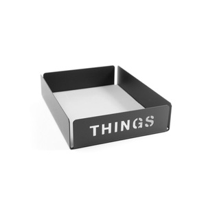 Trendform, Trendform Ablagekorb THINGS Schwarz, 1, XXXLutz Universalablage 14/4/18 cm , Gk3313 , Schwarz , Metall , 14x4x18 cm , 009137030801