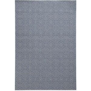 bonprix, bonprix In- und Outdoor Teppich mit dezenter Strukturblau 4 (140/200 cm)false