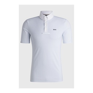 BOSS Equestrian, BOSS Equestrian Turniershirt Marty Herren - Pinstripes Niagara - Grösse Bekleidung Herren: L, BOSS Equestrian Turniershirt Marty Herren - Pinstripes Niagara - Grösse Bekleidung Herren: L