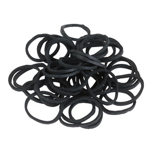 Kerbl, Kerbl Mähnengummi 800 Stück - schwarz, Kerbl Mähnengummi 800 Stück - Schwarz -