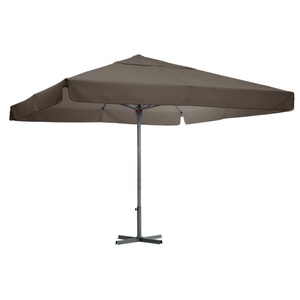 Vega, VEGA Gastro Sonnenschirm Esparto Gestell anthrazit; 350x350x370 cm (LxBxH); grau; quadratisch