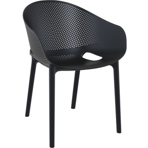 Siesta, Siesta Stuhl Sky; 54x60x81 cm (BxTxH); schwarz; 4 Stück / Pack