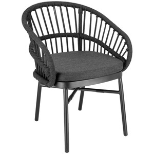 Vega, VEGA Terrassenstuhl Pina; 56x61x77 cm (BxTxH); schwarz; 2 Stück / Pack