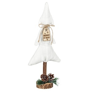 undefined, Dekobaum Adea; 15x7x35 cm (LxBxH); weiss