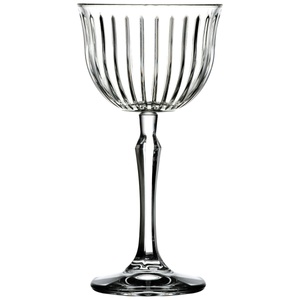 Pasabahce, Pasabahçe Nick + Nora Joy mit Rillen; 170 ml, 8.3x16.15 cm (ØxH); transparent; 4 Stück / Pack