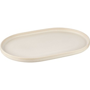 Playground, Playground Servierplatte Nara; 30x20x2.4 cm (LxBxH); creme; oval; 6 Stück / Pack