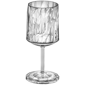 Koziol, koziol Weinglas Classic Wine Club No. 9 Superglas mit Eichstrich; 250 ml, 7.6x7.6x17.2 cm (ØxØxH); transparent; 0.2 l Eichstrich, 48 Stück / Pack