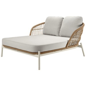 Vega, VEGA Daybed Elysio; 164x144x82 cm (LxBxH); Sitz beige, Gestell beige