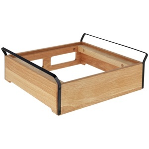 Vega, VEGA Wärmestation Esino GN 2/3; 44.6x44.6x12.5 cm (LxBxH); braun/schwarz; quadratisch
