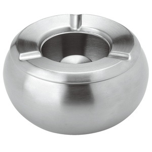 PULSIVA, PULSIVA Windaschenbecher Glasgow; 11x6 cm (ØxH); silber; rund