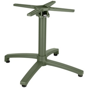 Vega, VEGA Outdoor Lounge-Tischgestell Taipa klappbar; 66x66x50 cm (BxLxH); oliv