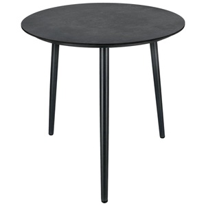 Vega, VEGA Outdoor Beistelltisch Sando gross; 60x60 cm (ØxH); dunkelgrau/anthrazit; rund
