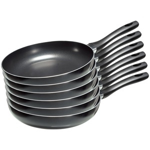 PULSIVA, PULSIVA Vorteilspack Bratpfanne Smart; 28x5.8 cm (ØxH); grau; rund; 6 Stück / Pack
