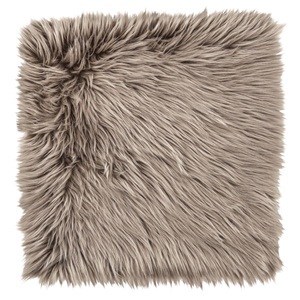 ERWIN M., ERWIN M. Sitzkissen Bergen quadratisch; 40x40 cm (BxL); braun; einfarbig, quadratisch