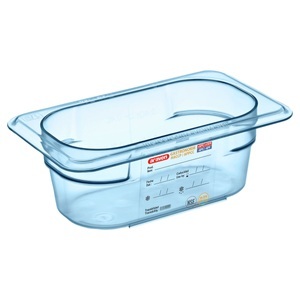 Araven, Araven Lebensmittelbehälter GN 1/9 blau; Grösse GN 1/9, 600 ml, 17.6x10.8x6.5 cm (LxBxT); blau