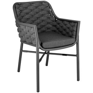 Vega, VEGA Outdoor Stuhl Arto; 58x62x80 cm (BxTxH); anthrazit; 2 Stück / Pack