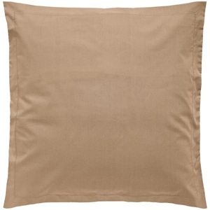 ERWIN M., ERWIN M. Kissenbezug Siena mit Volant; 50x70 cm (LxB); taupe