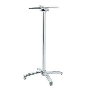 Vega, VEGA Outdoor Steh-Tischgestell Taipa klappbar; 66x66x108 cm (BxLxH); silber