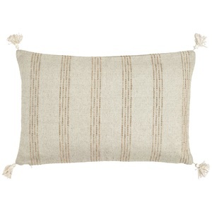 ERWIN M., ERWIN M. Dekokissenbezug Torano breit gestreift; 30x50 cm (BxL); creme/beige