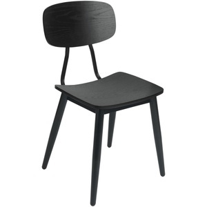 Vega, VEGA Holzstuhl Scola; 50x47x85 cm (BxTxH); Sitz schwarz, Gestell schwarz; 2 Stück / Pack
